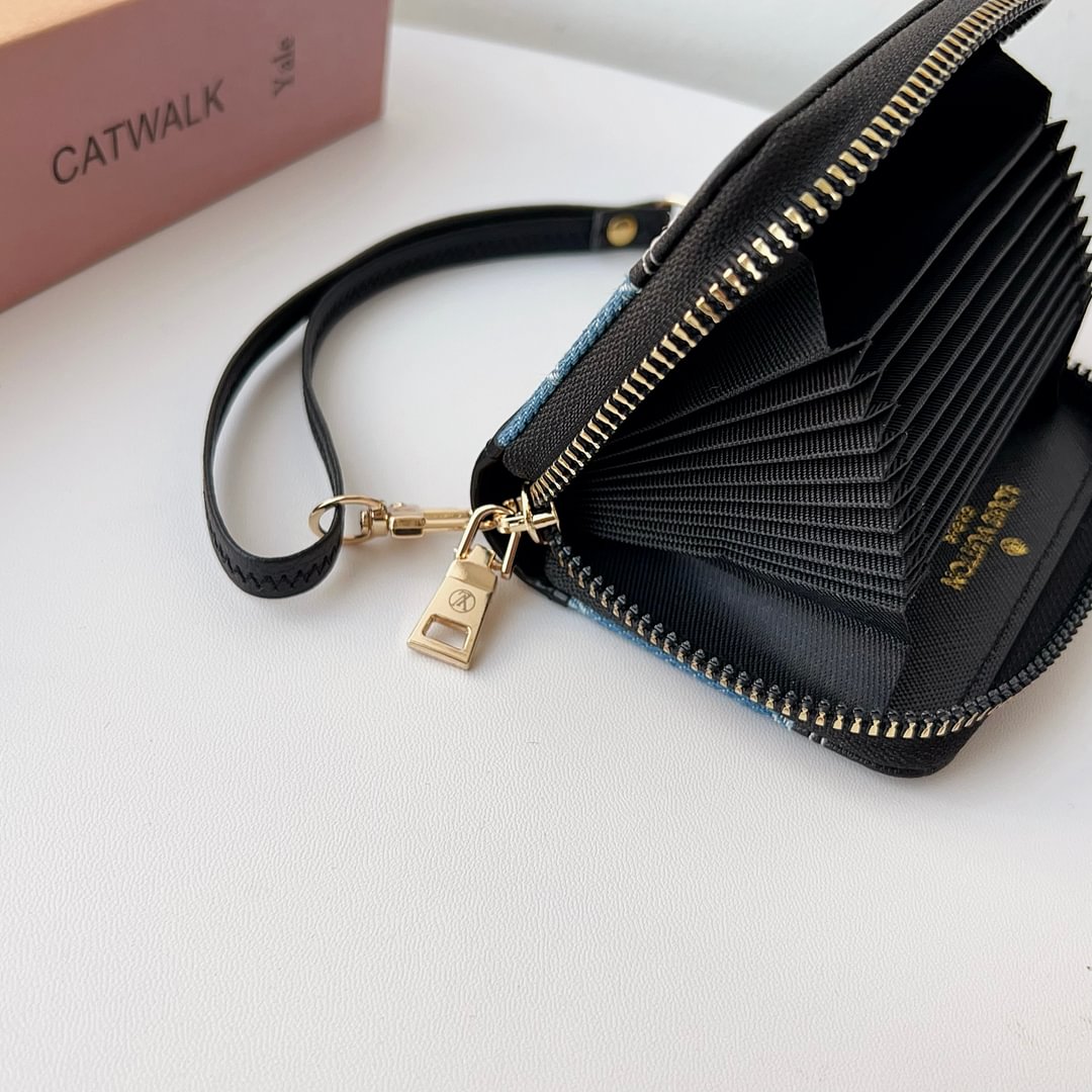 Mini Handbag Zip Wallet Gucci Card Holder Leather Coin Purse
