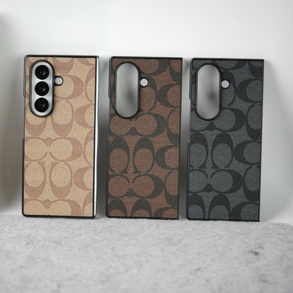 Luxury Coach Case for Samsung galaxy Z Fold 3-8