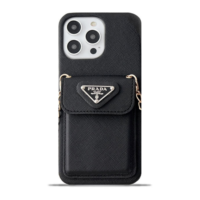 Luxurious leather iPhone case