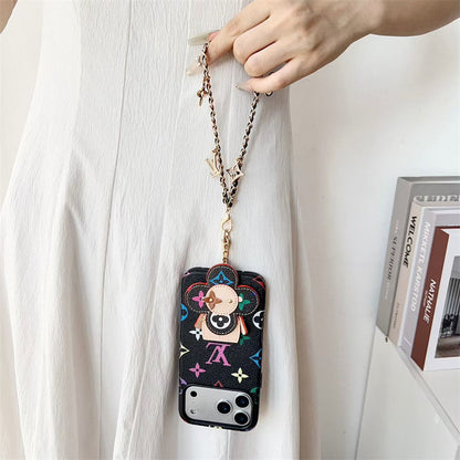 Louis Vuitton Case with Strap For iPhone 13-18 Pro & Pro Max