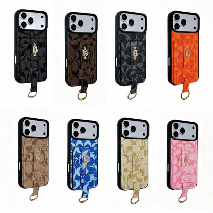 Luxury Case with Card Holder For iPhone For iPhone 13-18 Series