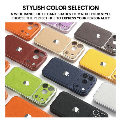 Leather Texture Case for iPhone 13-18 Series