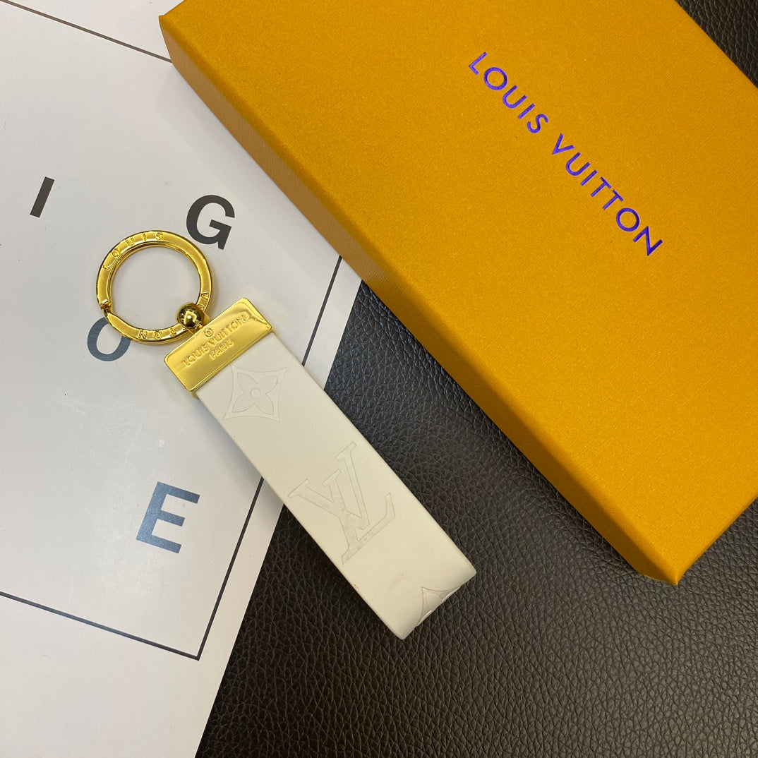 Louis Vuitton Leather Key Chain theroxymob