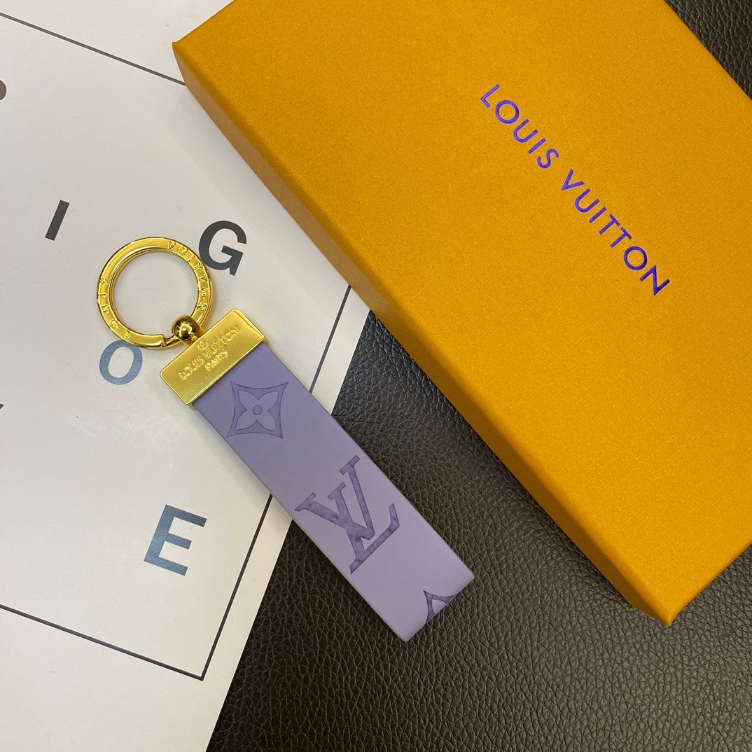 Louis Vuitton Leather Key Chain theroxymob