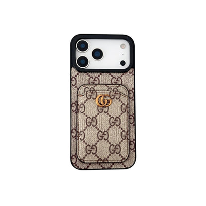 Luxury Magnetic Card holder Case for iPhone 12-17 Series