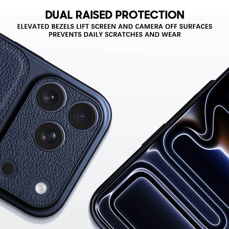 Leather Texture Case for iPhone 13-18 Series