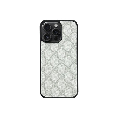 Designer Monogram MagSafe Case for iPhone 12-17 Series
