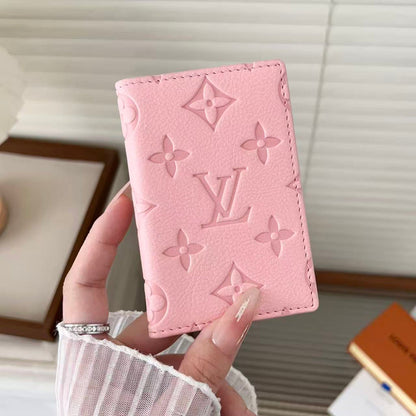 Lv luxury Leather Card Holder - Premium Credit Card Wallet