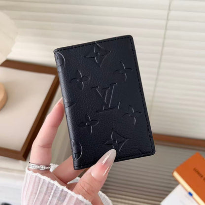 Lv luxury Leather Card Holder - Premium Credit Card Wallet
