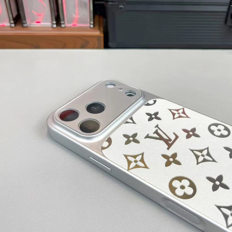 Premium LV Monogram Phone Case with Mini Strap For iPhone 14-18 Pro & Pro Max