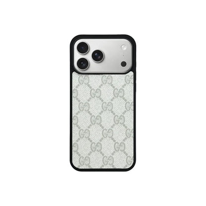 Designer Monogram MagSafe Case for iPhone 12-17 Series