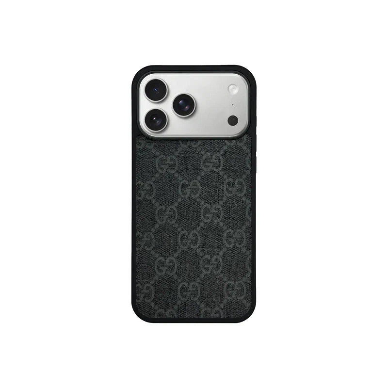 Designer Monogram MagSafe Case for iPhone 12-17 Series