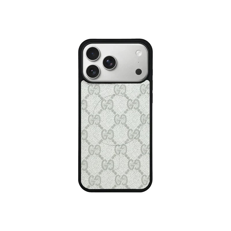 Designer Monogram MagSafe Case for iPhone 12-17 Series