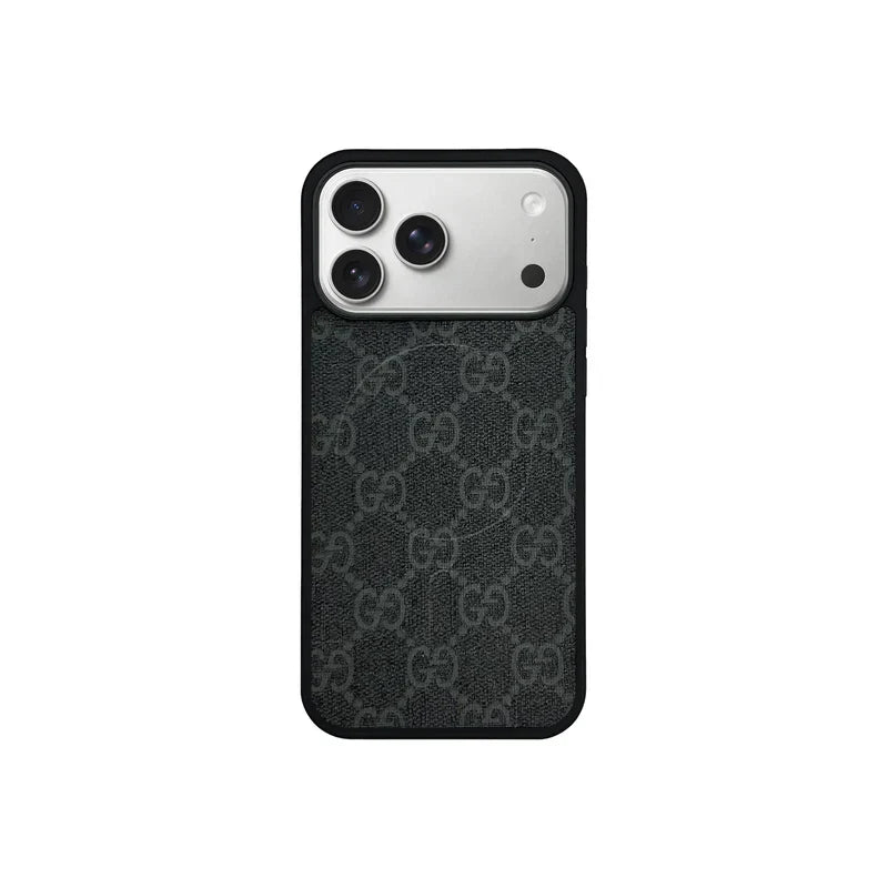 Designer Monogram MagSafe Case for iPhone 12-17 Series