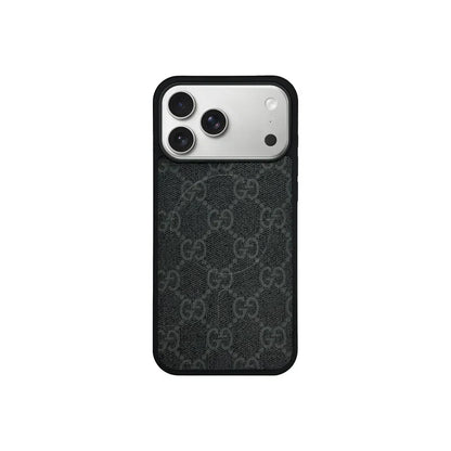 Designer Monogram MagSafe Case for iPhone 12-17 Series