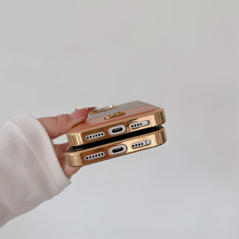 Luxury Latest Case Monogram Leather For iPhone