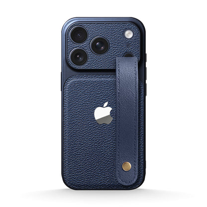 Leather Wristband Case for iPhone 13-18 Series