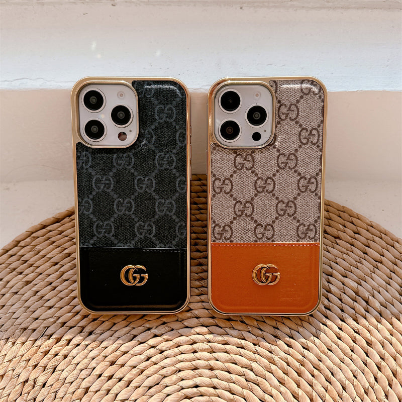 Luxury Latest Case Monogram Leather For iPhone
