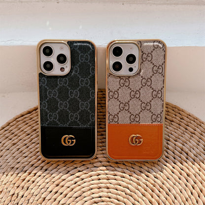 Luxury Latest Case Monogram Leather For iPhone