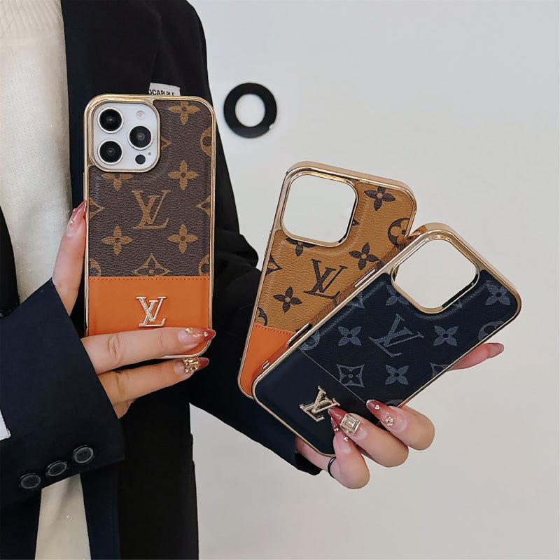 Luxury Latest Case Monogram Leather For iPhone