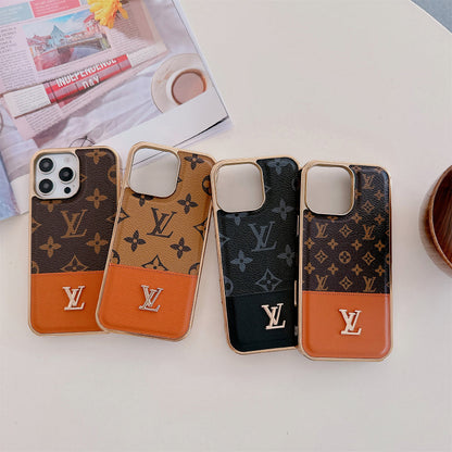 Luxury Latest Case Monogram Leather For iPhone