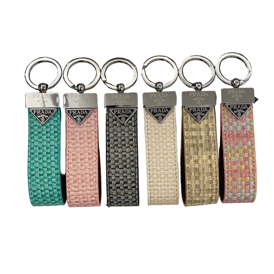 Prada Leather Key Chain theroxymob