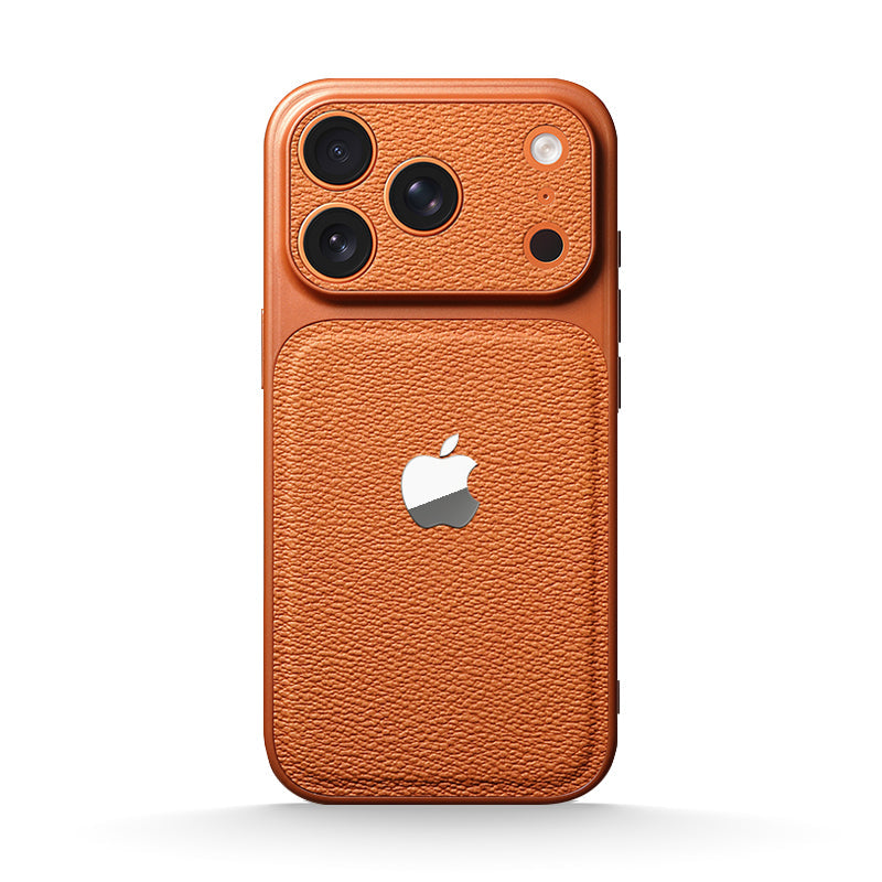 Leather Texture Case for iPhone 13-17 Series