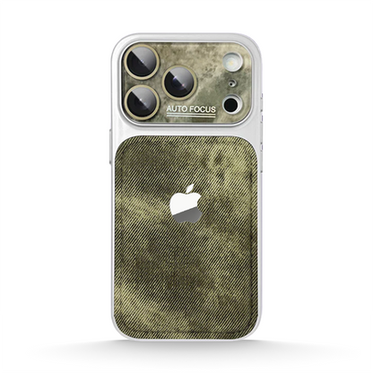 Denim Textured Case for iPhone 14-17 Series