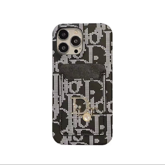 Fashion Lady Case with Card Holder for iPhone Roxy New 2
