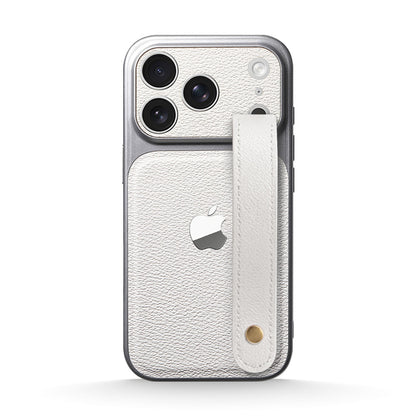 Leather Wristband Case for iPhone 13-17 Series