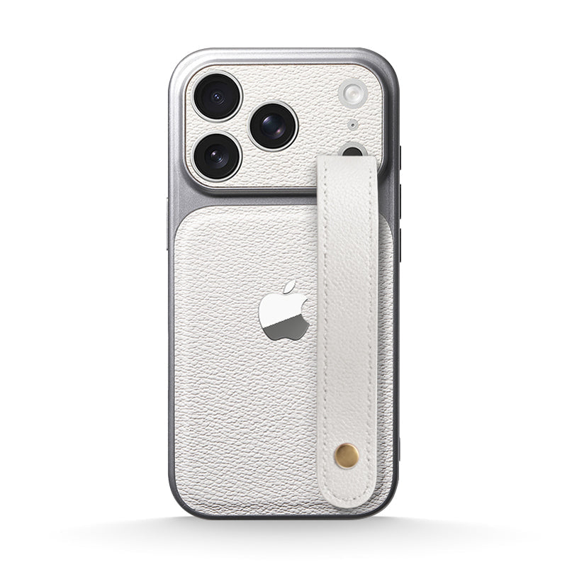 Leather Wristband Case for iPhone 13-18 Series