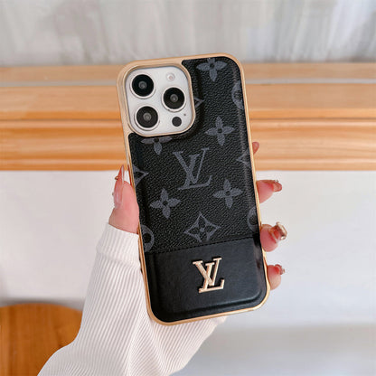Luxury Latest Case Monogram Leather For iPhone