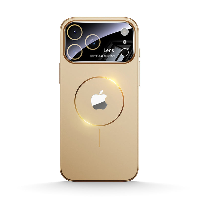 Magsafe Large Window Matte Case for iPhone 12-17 Series