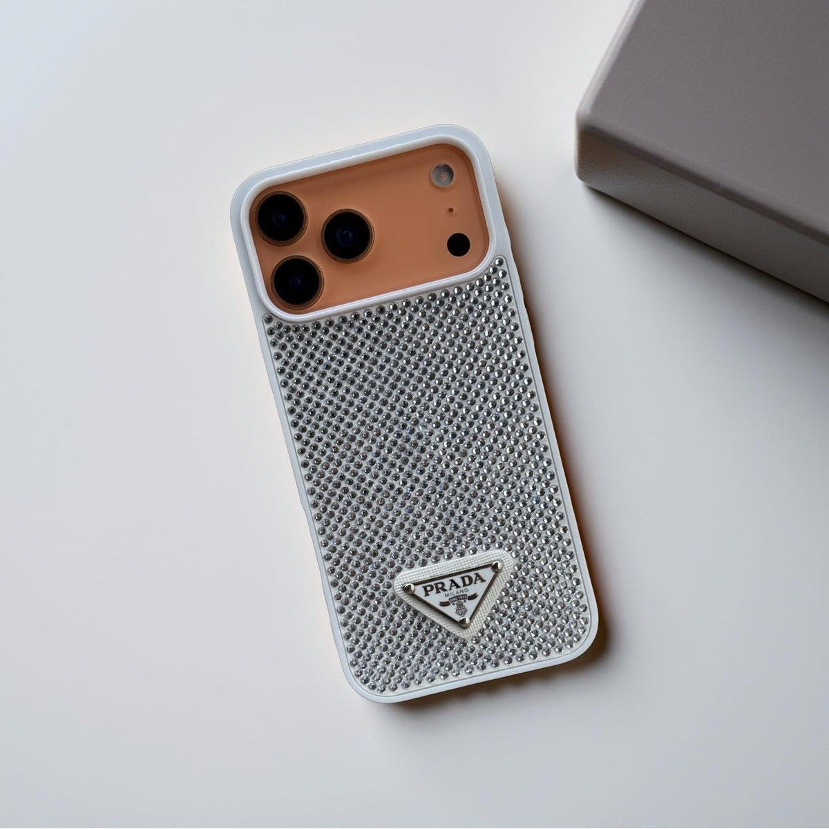 Haute Crystal Embellished Phone Case For iPhone 13-18 Pro & Pro Max