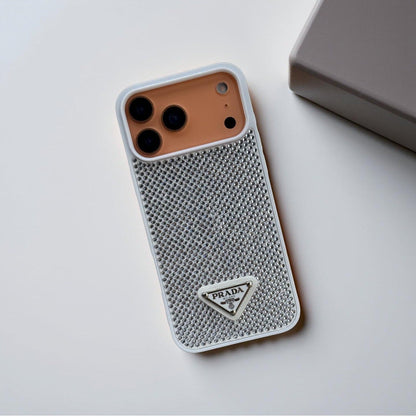 Haute Crystal Embellished Phone Case For iPhone 13-18 Pro & Pro Max