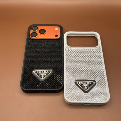 Haute Crystal Embellished Phone Case For iPhone 13-18 Pro & Pro Max