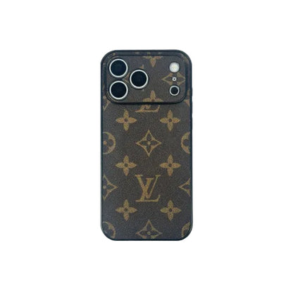 Premium Monogram Magnetic Phone Case with Magsafe for iPhone 12-18 Pro & Pro Max