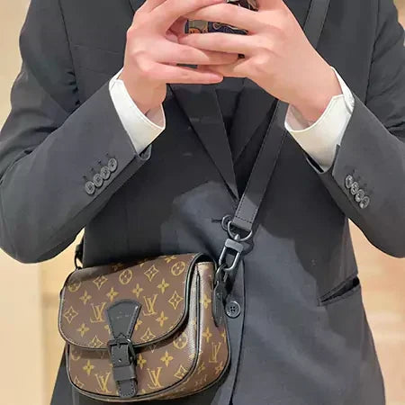 Luxury Brand Bag High-Quality Leather Monogram Pattern