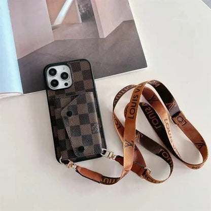 LV Luxury Card Holder for iPhone Roxy New 2