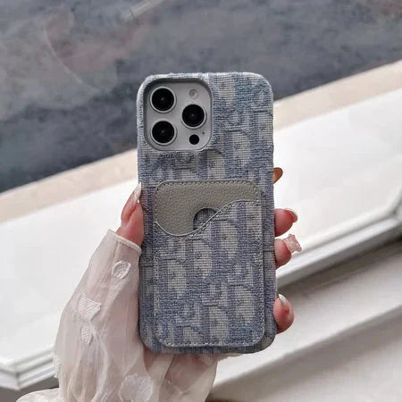 Dior Luxury iPhone Case Card Slot Roxy New 2