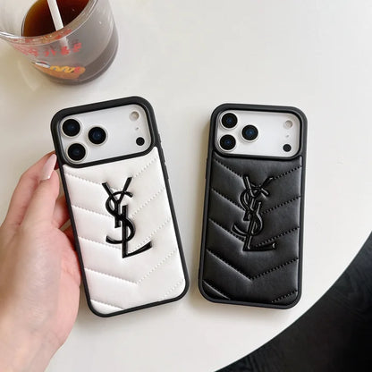 Luxurious Leather Phone Case for iPhone 13-17
