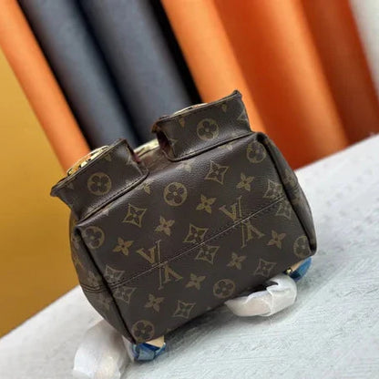 Luxury Louis Vuitton women's backpack, Monogram