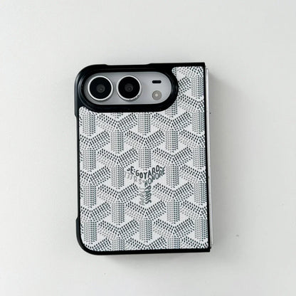 Luxury GYD Monogram Foldable Case for iPhone Duo