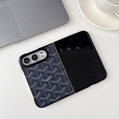 Luxury GYD Monogram Foldable Case for iPhone Duo