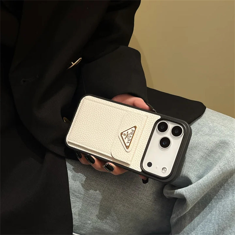 Luxury PRADA Phone Case For iPhone 12-17