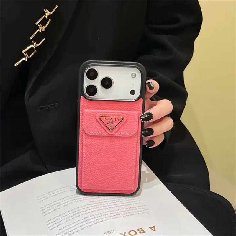 Luxury PRADA Phone Case For iPhone 12-17