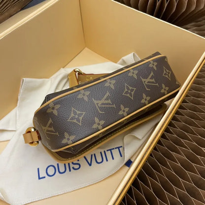 Luxury Louis Vuitton Monogram Shoulder Brown Bag