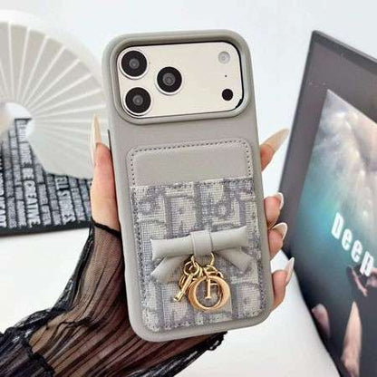 Luxury DR Oblique Card Case - For iPhone 12-18 Pro & Pro Max