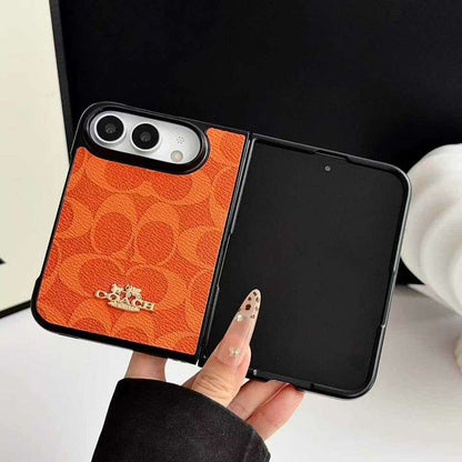 Classic CH Monogram Canvas Case for iPhone Duo