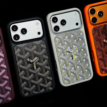 Premium GYD Leather Case with Shockproof for iPhone Duo